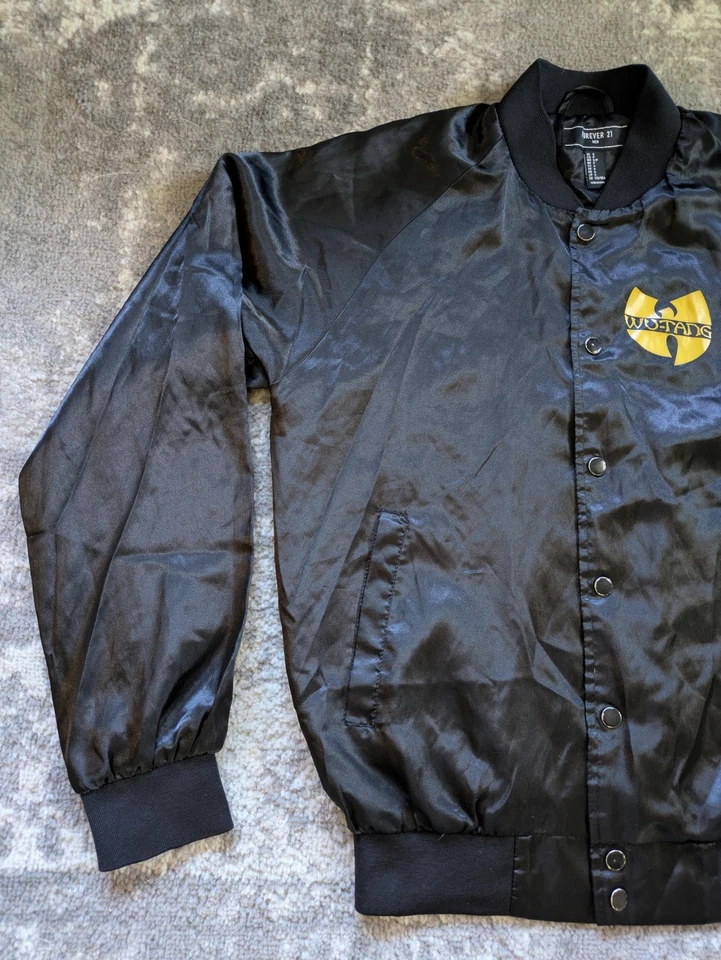 Jaqueta Bomber Masculina Wu-Tang C.R.E.A.M. Por Forever 21 - Pequena, 2016 - Imagem 4 de 4