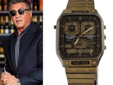 Cronografo Vintage Citizen Robot Face 8943-083661 Digi-Ana Quarzo Anni 80 Giappone