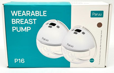 New Paruu Double Wearable Hands-Free Rechargeable Breast Pump Model P16
