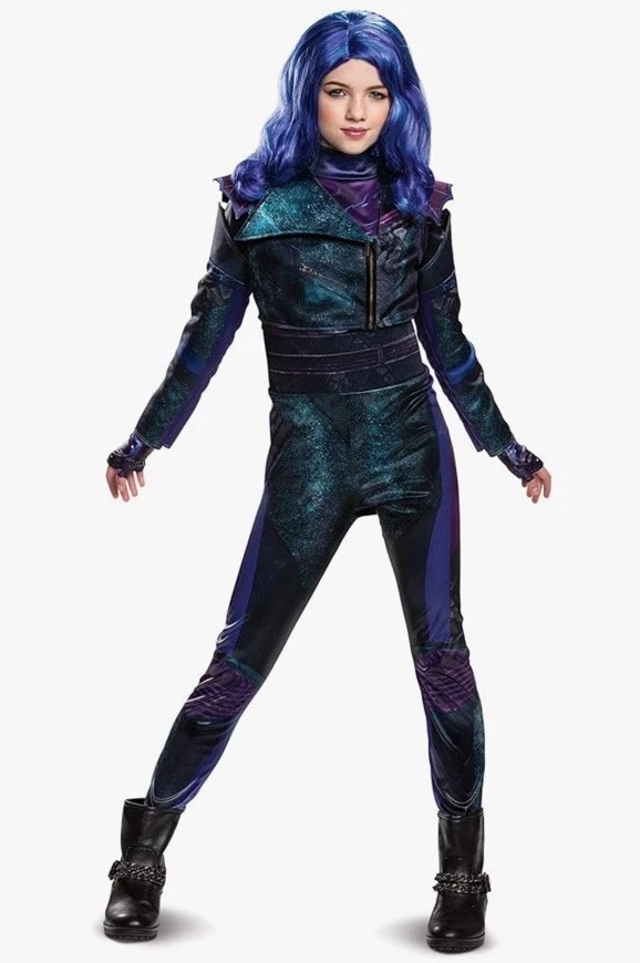 Disfraz Disney Mal Descendientes 3 Deluxe Niñas Disfraz LG 10-12 Foto 3 de 4