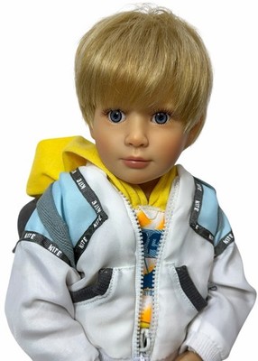 W/ BOX! Kidz N Cats 18'' BOBO Boy Doll & Outfit Sonja Hartmann With Heart & Soul