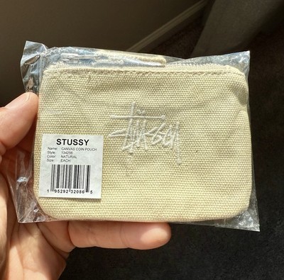Stussy Canvas Coin Pouch