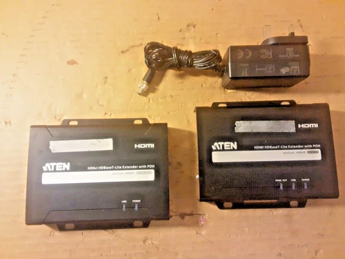 ATEN HDMI HDBaseT-LITE TRANSMITTER & RECEIVER  WITH POH ,VE802T/R