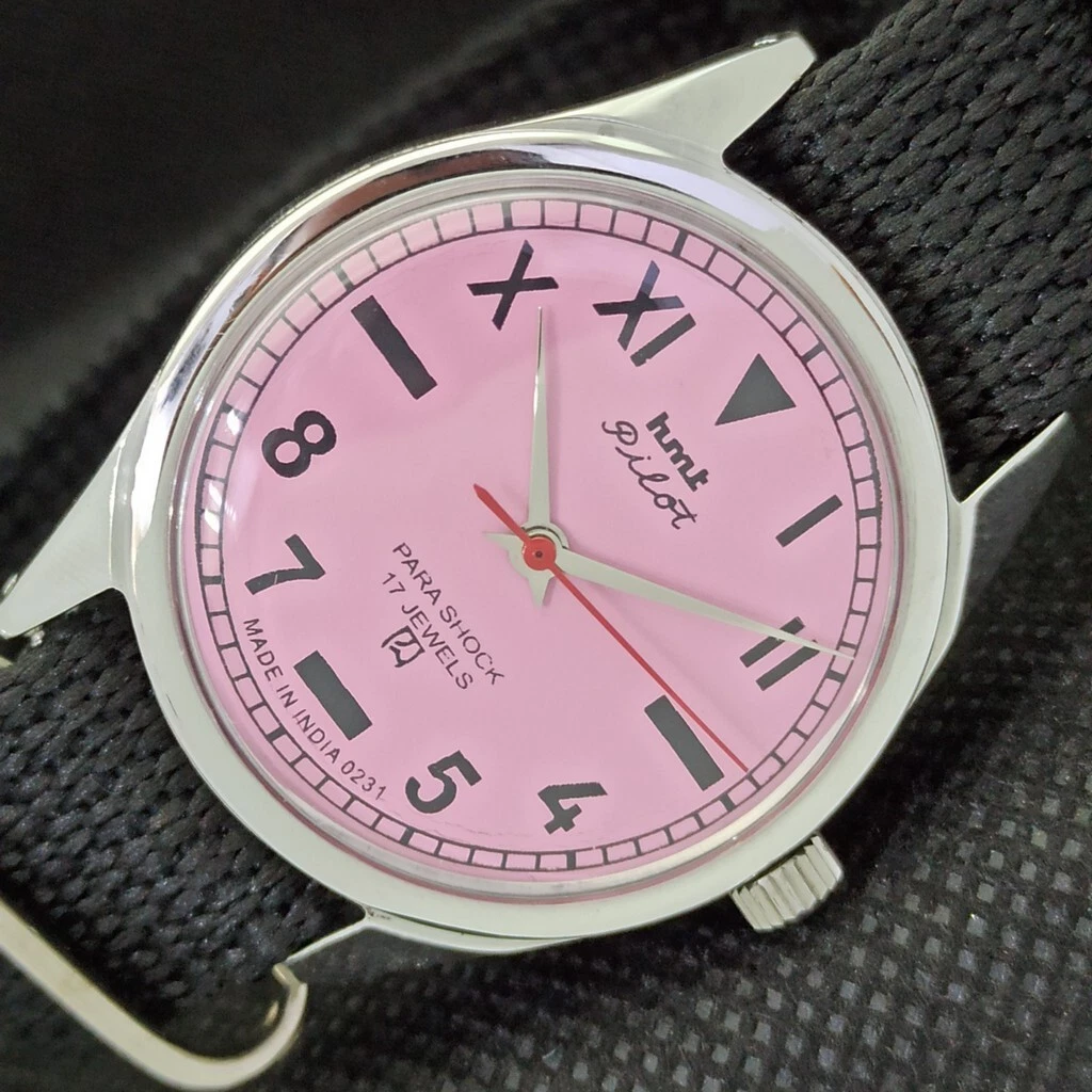 Mens pink watch store