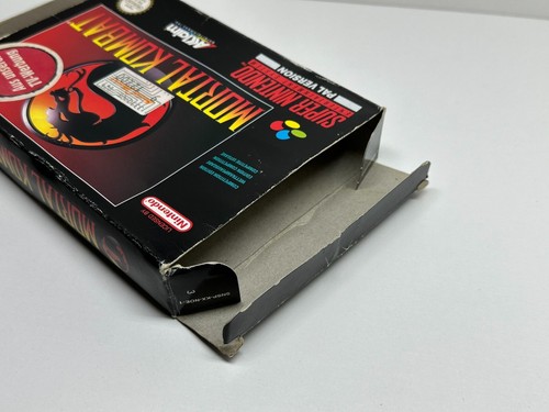 Mortal Kombat OVP/CIB SNES Super Nintendo Modul ⚡BLITZBEREIT⚡ - Picture 9 of 16
