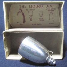 Napier The Liquor Jug No. 144 Jigger Funnel Bottle Stopper in Box Super Rare