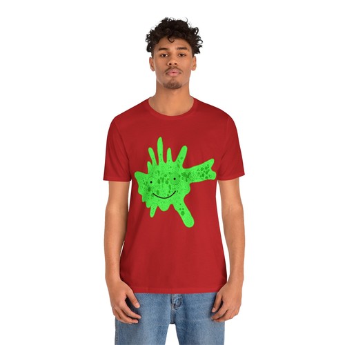 Happy Amoeba simple is beautiful einzelliges Glück Wissenschaft, Unisex S/S T-Shirt - Bild 53 von 61