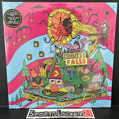 Gravity Falls Soundtrack Red Transparent Colored Vinyl Record iam8bit Exclusive 