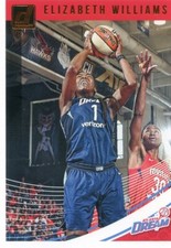 2019 Panini Donruss WNBA Base Card #21 Elizabeth Williams - Atlanta Dream