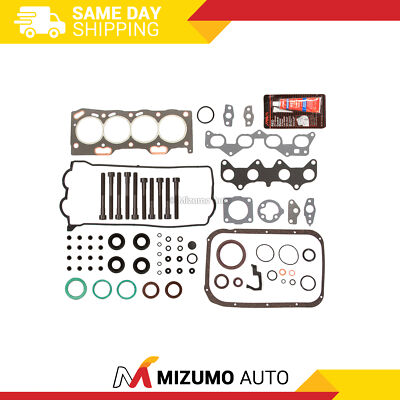 Fit 92-95 Toyota Paseo 1.5L DOHC Valve Cover Gasket Set 5EFE W/o CA - Foto 2