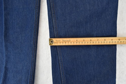 Lands End Carpenter Jeans Workwear Dark Wash Blue Denim Relaxed Fit Mens 40x34.5 - Picture 19 of 22