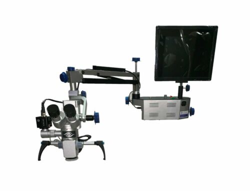 Digitale Wandhalterung HNO chirurgisches Mikroskop 5-Schritte HD-Kamera, LED TV Komplettset - Bild 1 von 1