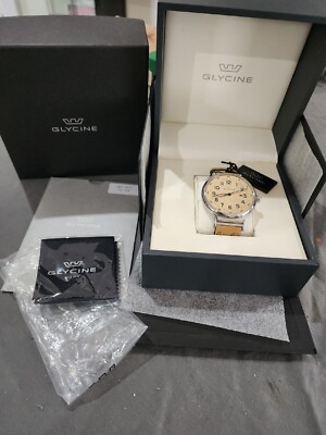 NOS Glycine F 104 Automatic Watch 48mm INVICTA! READ - Main Image