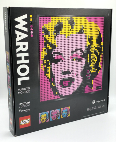 LEGO Art 31197 Andy Warhol's Marilyn Monroe Wandbild Bild NEU - Bild 1 von 4