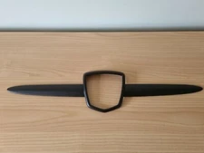 USA STOCK FOR FIAT ABARTH MATT SATIN BLACK GRILL WHISKER COVER TRIM 500 595 695