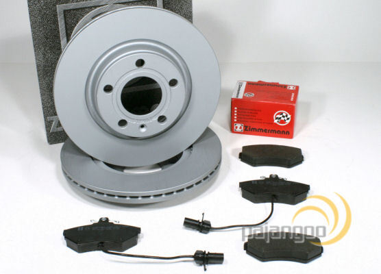Zimmermann Bremsscheiben 280 Mm BremsbeläGe Vorne FüR VW Passat 3B-image