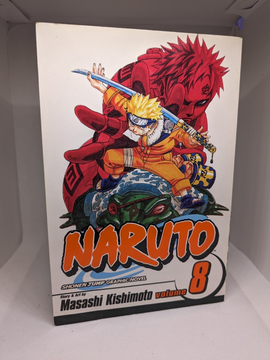 Naruto Vol. 8 -- Masashi Kishimoto -- Shonen Jump | eBay