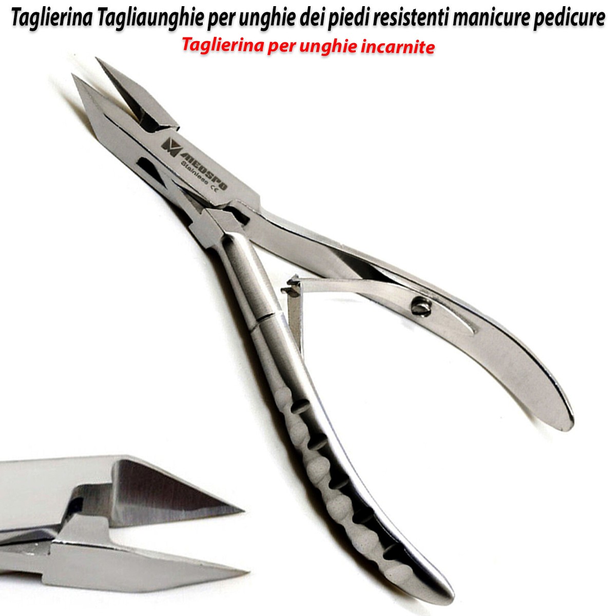 Tronchesino Per Tagliare Le Unghie Con Lama Taglio Frontale 21 Mm - Foto 10