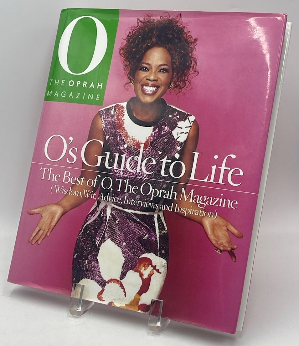 The Oprah Magazine Coffee Table Collectible Book Titled “O’s Guide To Life”