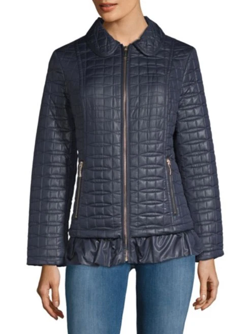 Kate spade ruffle best sale jacket
