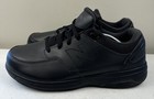 NEW BALANCE Mens MW813BK Black Walking Sneakers Shoes Size 12 6E