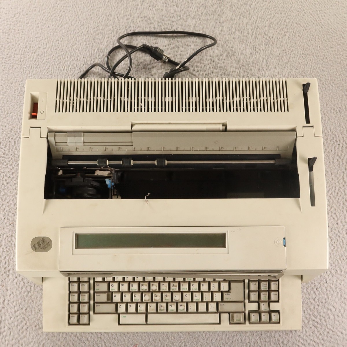IBM Wheelwriter 30 Series II by Lexmark Typewriter 6787 Working | eBay