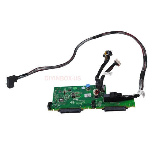 Dell R730xd 2x 2,5" SFF Arrière Flex Bay HDD Fond de panier avec câble 6WNVX NHDXG - Photo 10/15