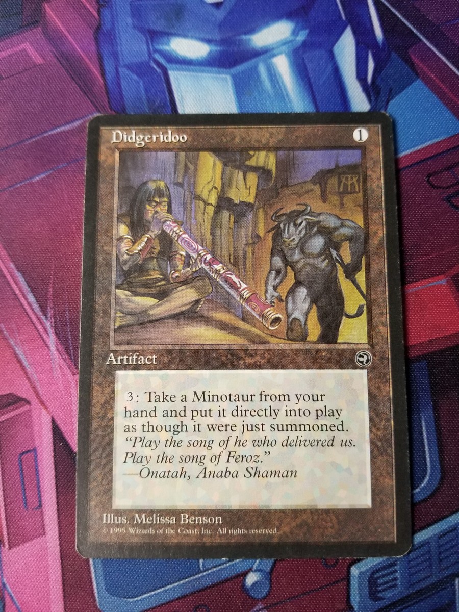 Didgeridoo X1 Homelands NM⁄M Magic the Gathering Rare Reserved