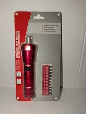 Flashlight Screw Driver Multi-bit Driver Set(Brand New)