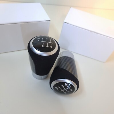 Carbon Performance Alcantara Shift Knob 6 Speed Weighted for BMW M3 E46 E60 E90
