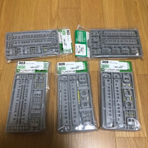 Green Max Custom Kit Series Tokyu 3700 Deha Kuha 2 Cars 303 Old 5000 Blue Frog 3 - Picture 1 of 6