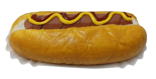 Prop Hot Dog With Ketchup & Mustard