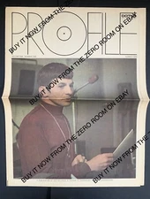 STAR TREK LEONARD NIMOY PROFILE DOT RECORDS PROMO NEWSPAPER 1968 RARE NBC TV.