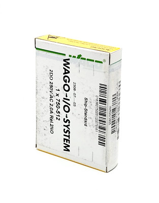 Wago 750-512 2-Kanal-Relaisausgang AC 250 V 2,0 A 2 Schließer | sealed