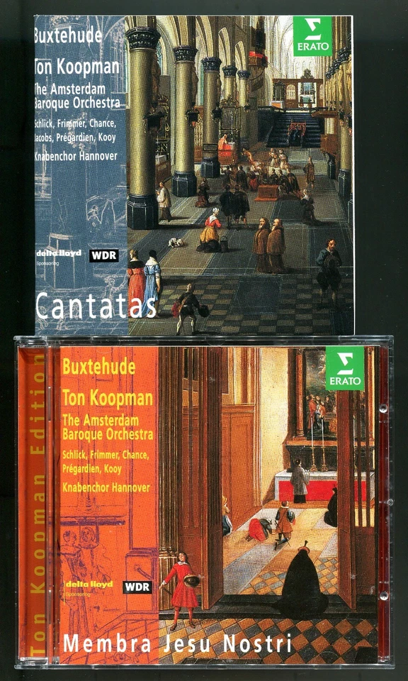 Buxtehude, 4CD-Box, Cantatas, Membra Jesu, Amsterdam Baroque Orch., Ton Koopman - Bild 2 von 2