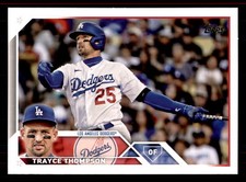 2023 Topps Series 2 Trayce Thompson #343  Los Angeles Dodgers
