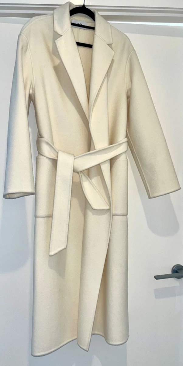 Zapa Paris Miramas Women Long collared Wool coat with Pocket