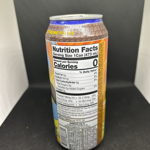 FULL G FUEL SAGA MODE NARUTO SHIPPUDEN ANIME NINJA ENERGY DRINK LIMITED EDITION - Picture 2 of 2