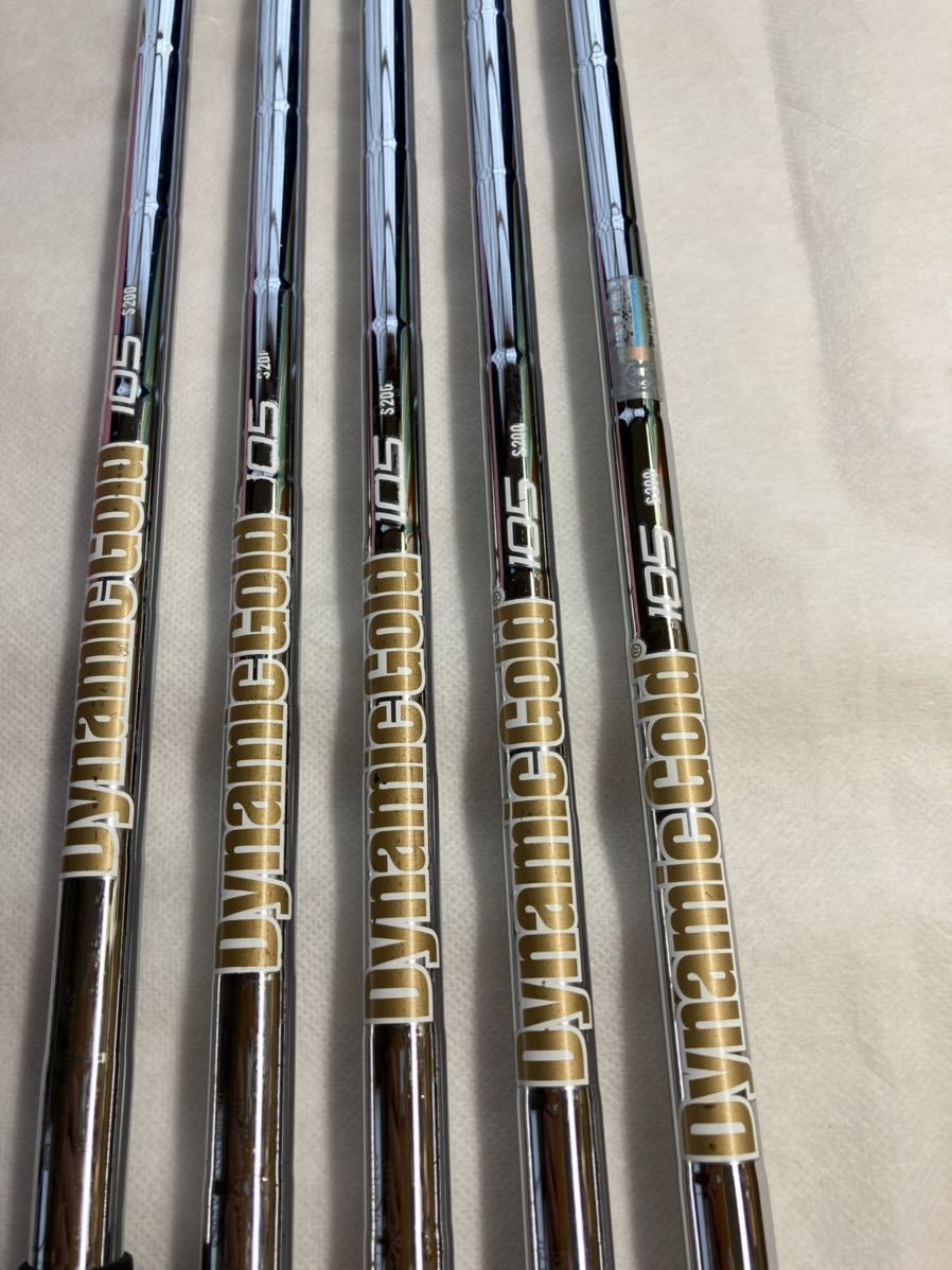 Golf Iron Set Mizuno Pro 518 Ti Muscle Dynamic Gold 105 S200