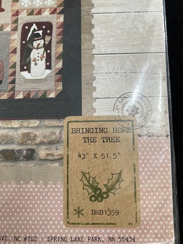 Buttermilk Basin "Bringing Home the Tree" 7 Block Woolen Christmas Quilt Pattern - 第 3/5 張圖片