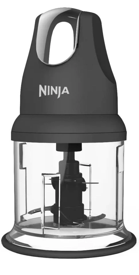 Ninja Original Professional Chopper With Two Stackable’s NJ1002UKBK 200W - Black - Image 4 of 4
