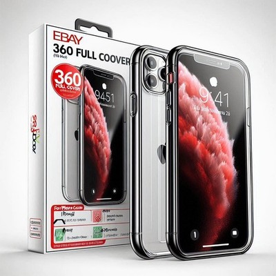 360 Full Body Armor Case für iPhone 17 16 15 14 13 12 11 7 8 Stoßfest Cover