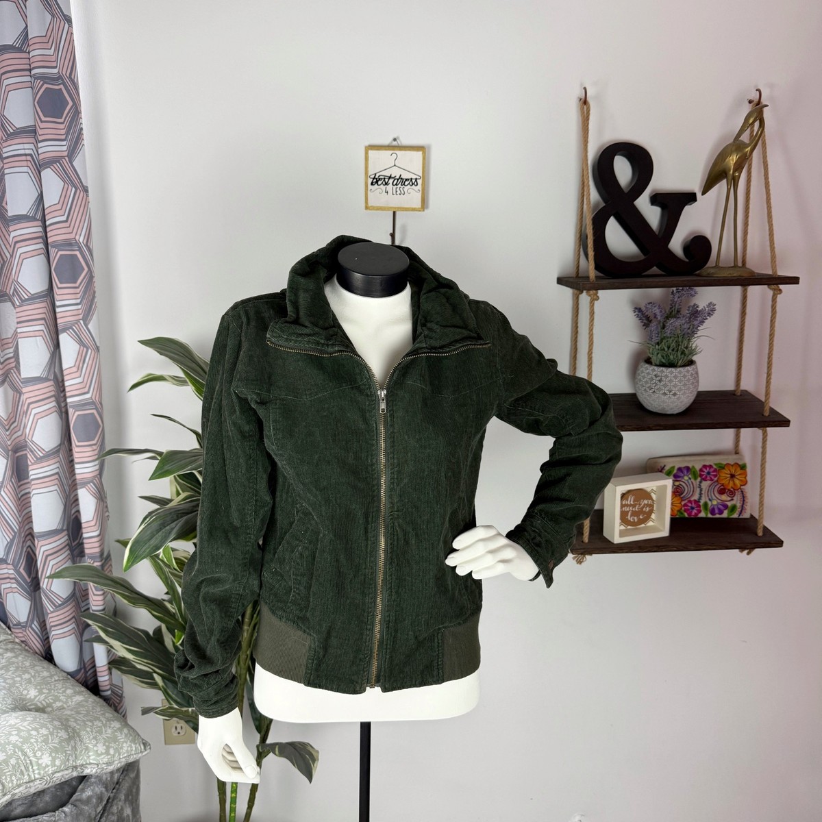 Twilight New Moon Official NECA Bella Swan Green Corduroy Jacket