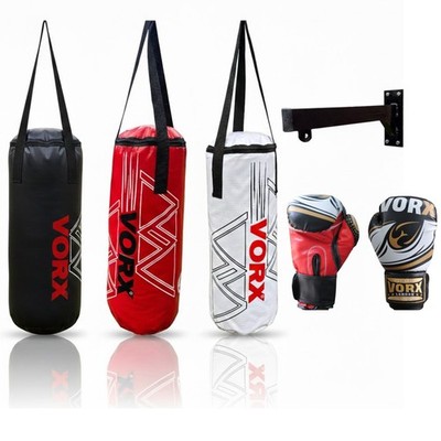 Boxsack 2ft Gefüllt Schwerlast Boxen Hängen Boxen Training Set Kinder MMA