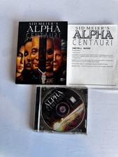 Sid Meier's Alpha Centauri PC 1998 Big Box Complete Boxed Set