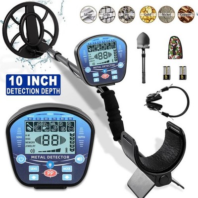 LCD Metalldetektor Gold Metal Detector Wasserdicht Tiefensonde Metallsuchgerät