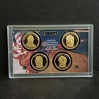 2009-S Presidential Dollar Gem Proof Set 4 Coins In Mint Case No Box or COA — photo 1