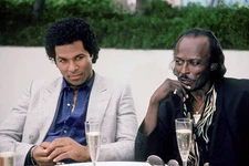 Miami Vice Philip Michael Thomas as Det Ricardo +Rico+ Tubbs Miles- Old Photo 1
