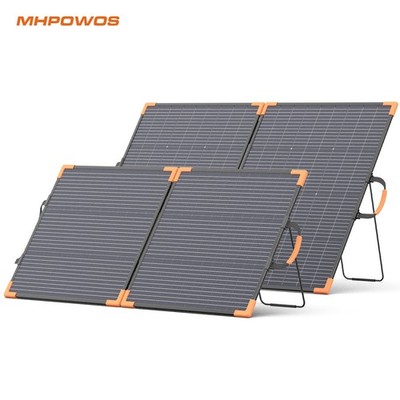 Bifacial Solar Panel 100W 200W for ECOFLOW Portable Power Station DELTA 2