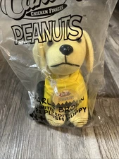 Raising Canes Limited Edition Peanuts, Charlie Brown Plush Puppy *New Read